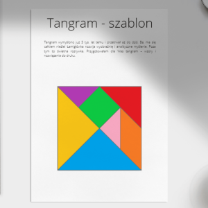 Tangram - szablon
