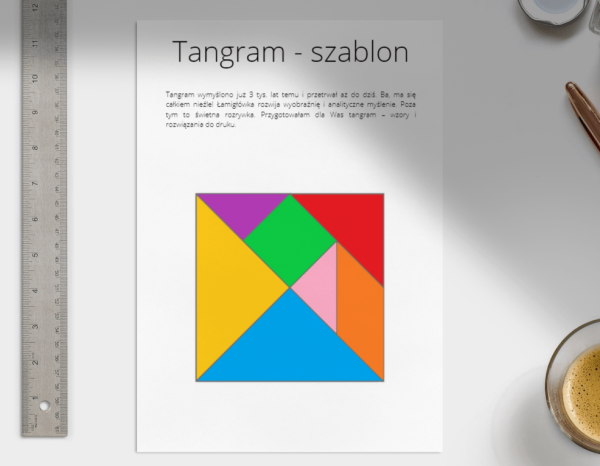 Tangram - szablon