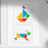 Tangram - szablon