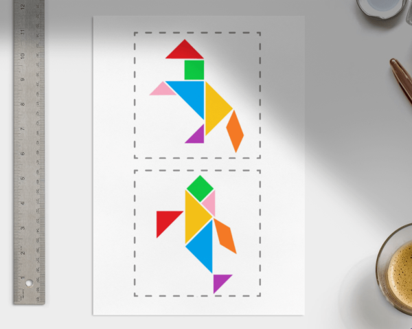 Tangram - szablon