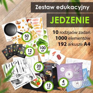 JEDZENIE - Zestaw edukacyjny
