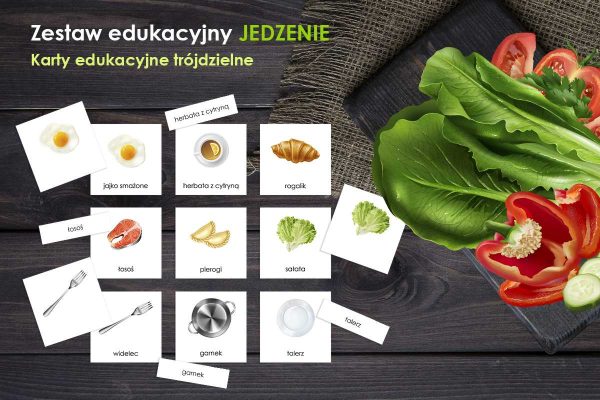 JEDZENIE - Zestaw edukacyjny