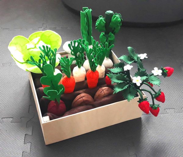 FILC - Grządki z warzywami - Szablony DIY