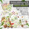OWOCE I WARZYWA - Zestaw edukacyjny 3D