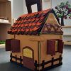 Farma z filcu domek - szablony DIY