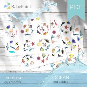 OCEAN - Gra Dobble - 48 szt