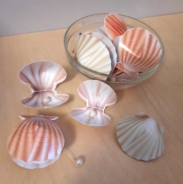 OCEAN - MUSZLE - Muszelki 3D