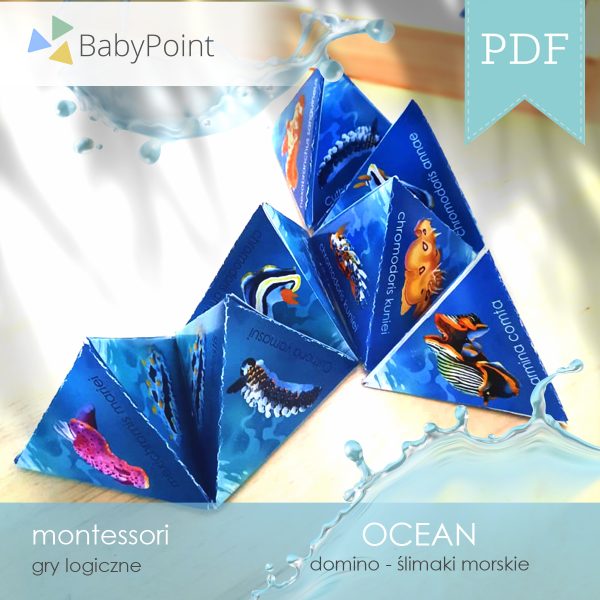 OCEAN - Triomino ślimaki morskie 3D
