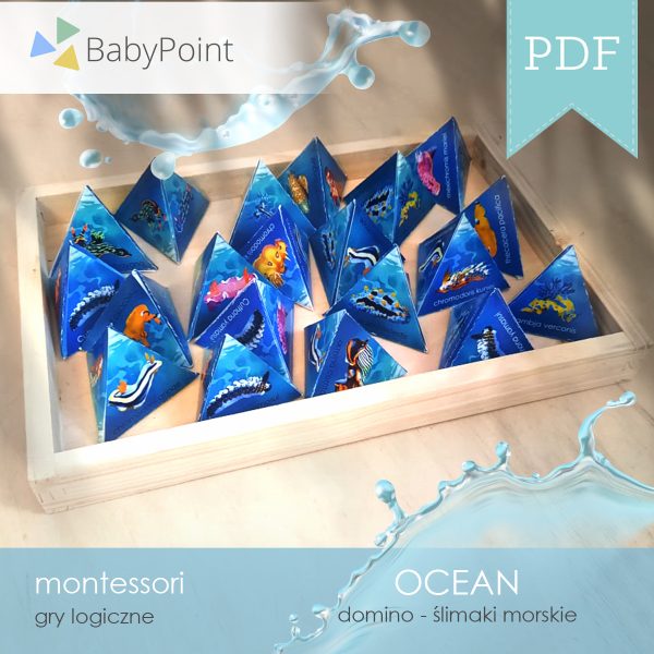OCEAN - Triomino ślimaki morskie 3D
