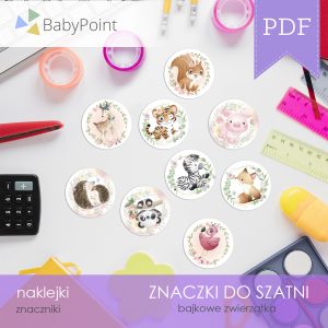ZNACZKI - Znaczki do szatni