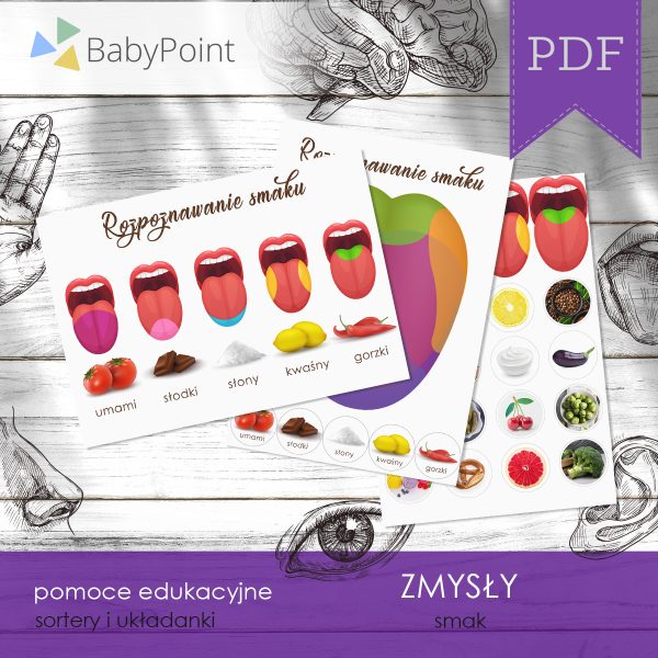 ZMYSŁY - Zestaw edukacyjny 3D