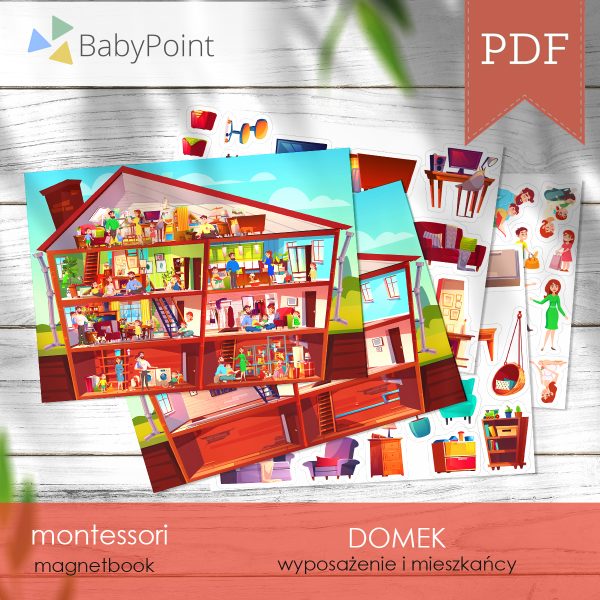DOMEK - Magnetbook - Lamibook - Zestaw edukacyjny