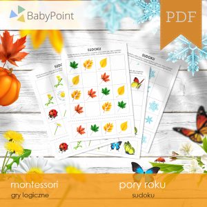 PORY ROKU - Zestaw edukacyjny 3D