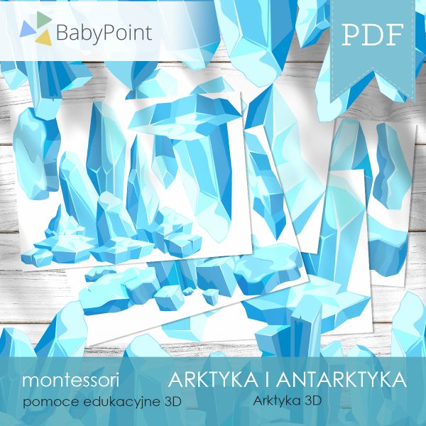 ARKTYKA I ANTARKTYKA - Zestaw edukacyjny 3D