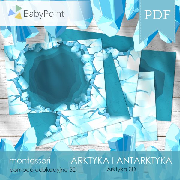 ARKTYKA I ANTARKTYKA - Zestaw edukacyjny 3D