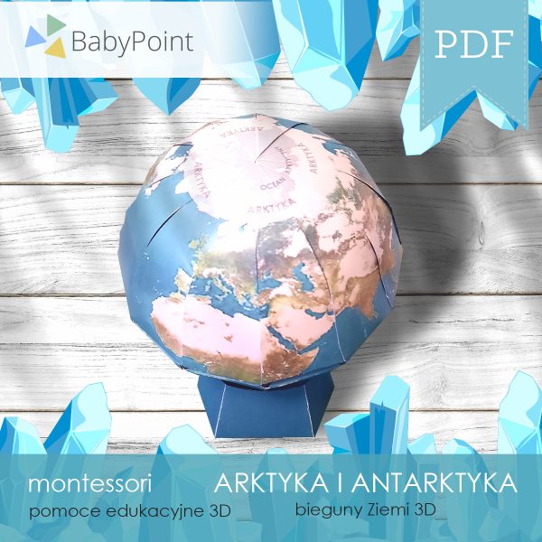 ARKTYKA I ANTARKTYKA - Zestaw edukacyjny 3D