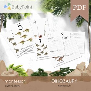Dinozaury + pisanie