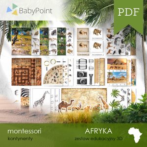 AFRYKA - Zestaw edukacyjny 3D
