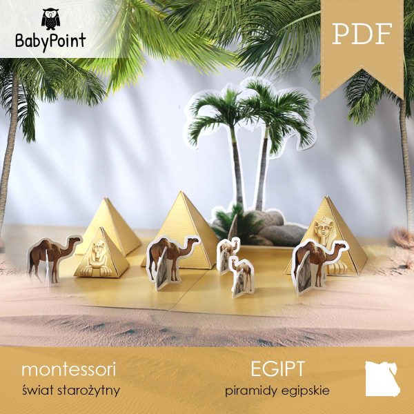 EGIPT - Zestaw edukacyjny 3D