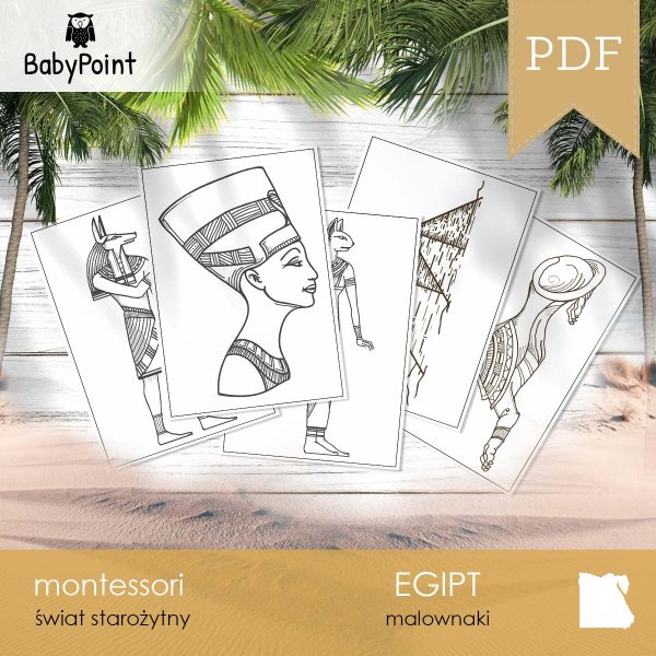 EGIPT - Zestaw edukacyjny 3D