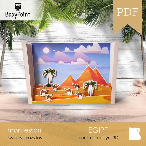 EGIPT - Zestaw edukacyjny 3D