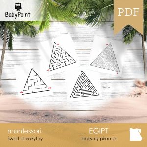 EGIPT - Zestaw edukacyjny 3D