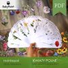 KWIATY POLNE - Atlas obrotowy