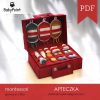 APTECZKA z filcu - Szablony DIY