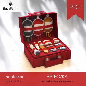 APTECZKA z filcu - Szablony DIY