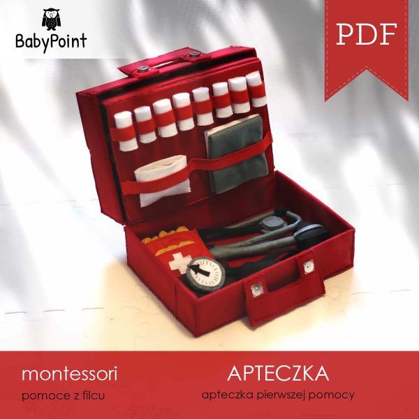 APTECZKA z filcu - Szablony DIY