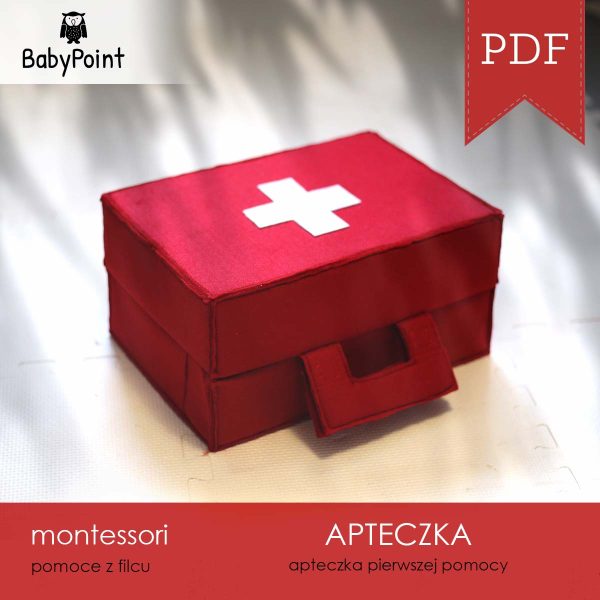 APTECZKA z filcu - Szablony DIY