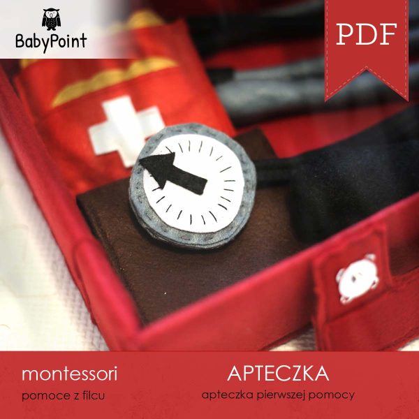 APTECZKA z filcu - Szablony DIY