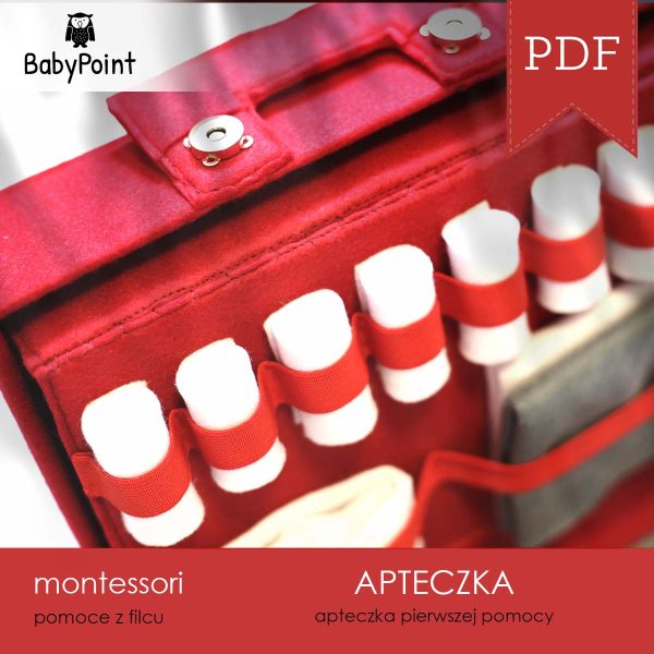 APTECZKA z filcu - Szablony DIY