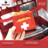 APTECZKA z filcu - Szablony DIY