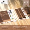 GARDEROBA I PRANIE - Zestaw edukacyjny - Magnetbook - Lamibook - 2D