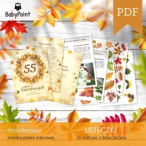 LISTECZKI - 55 Zabaw z listeczkami