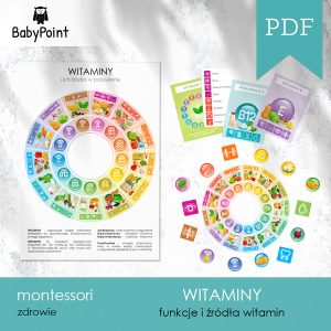WITAMINY - Zestaw edukacyjny