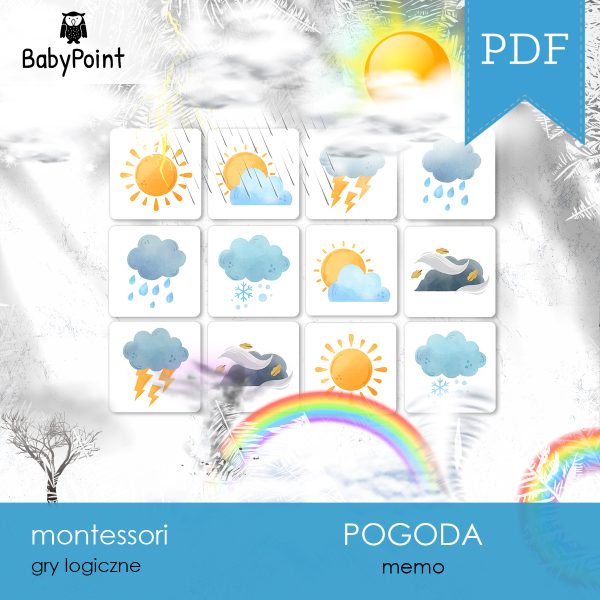 POGODA - Zestaw edukacyjny 3D