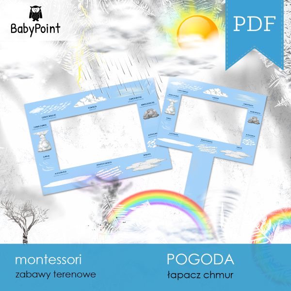 POGODA - Zestaw edukacyjny 3D