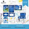 POGODA - Zestaw edukacyjny 3D