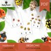BIEDRONKI - Zestaw edukacyjny 3D