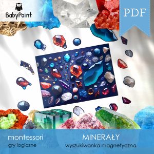 MINERAŁY - Zestaw edukacyjny 3D