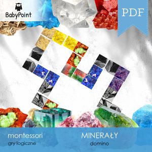 MINERAŁY - Zestaw edukacyjny 3D