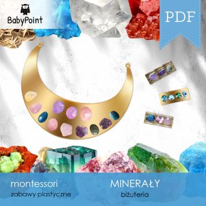 MINERAŁY - Zestaw edukacyjny 3D