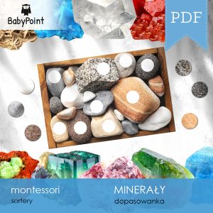 MINERAŁY - Zestaw edukacyjny 3D