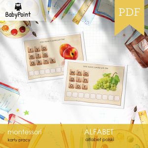 ALFABET - Zestaw edukacyjny
