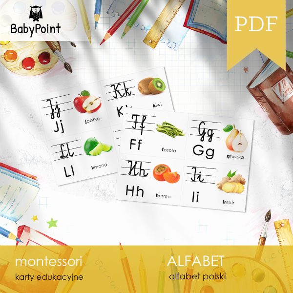 ALFABET - Zestaw edukacyjny