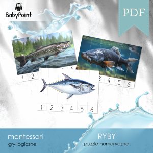 RYBY - Puzzle numeryczne