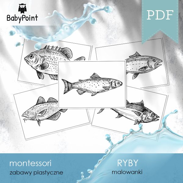 RYBY - Malowanki