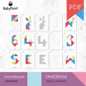 TANGRAM - Karty z wzorami